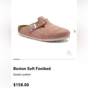 Birkenstock Boston Soft Footbed- Pink Clay